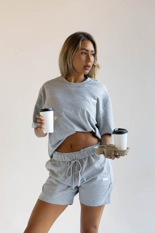 Gabby Relaxed Fit Midi Short