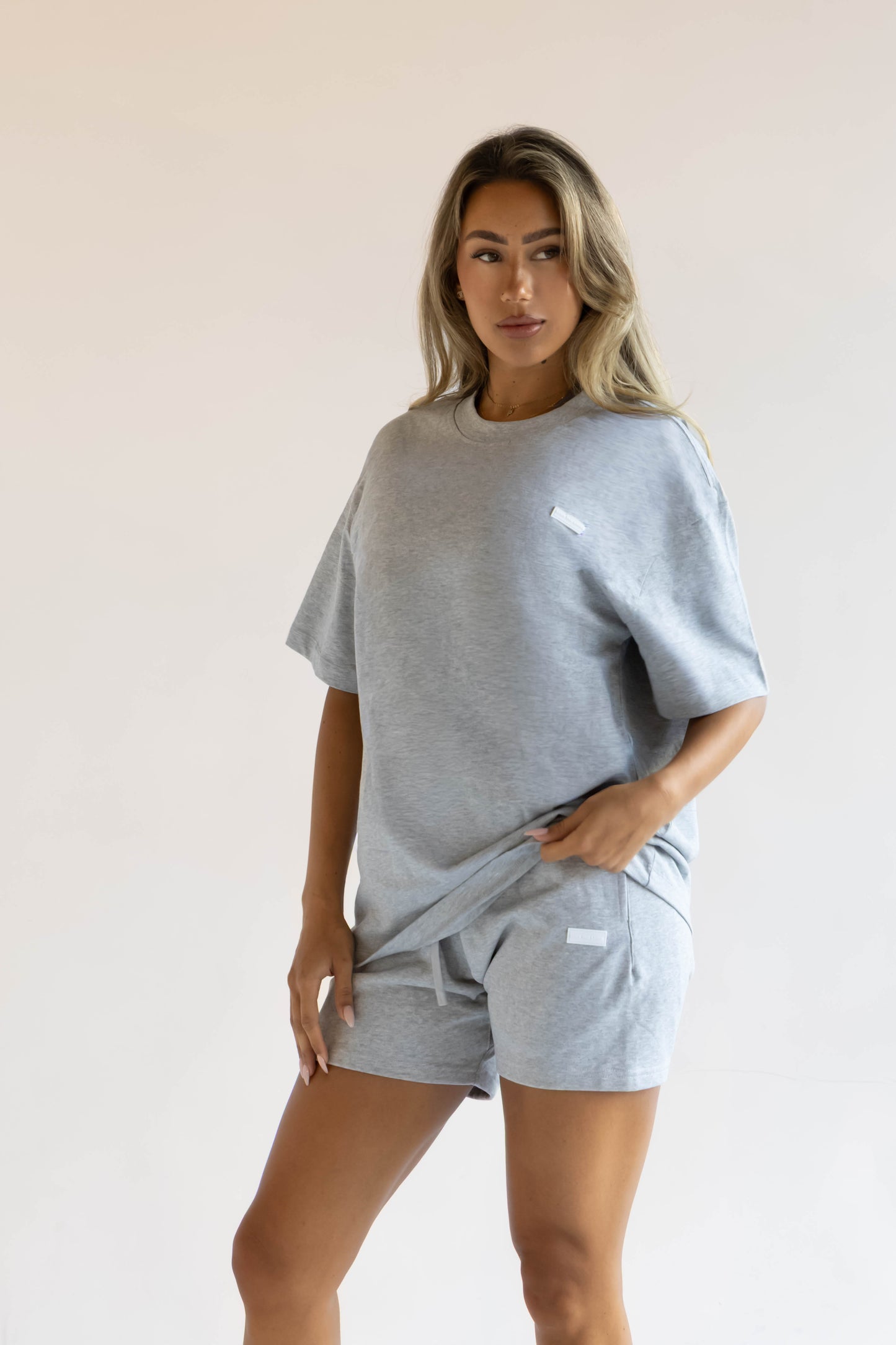 Gabby Relaxed Fit Midi Short