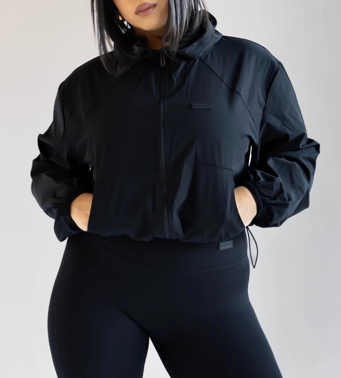 Celine Off-Duty Parachute Jacket -Black