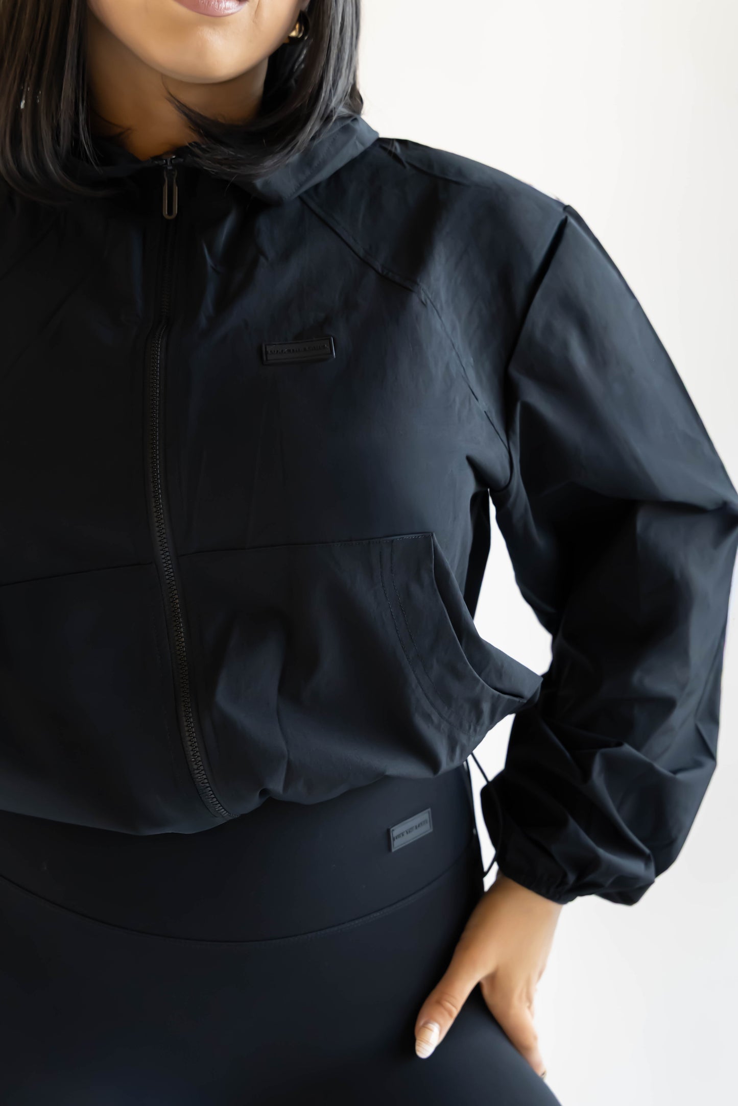 Celine Off-Duty Parachute Jacket -Black