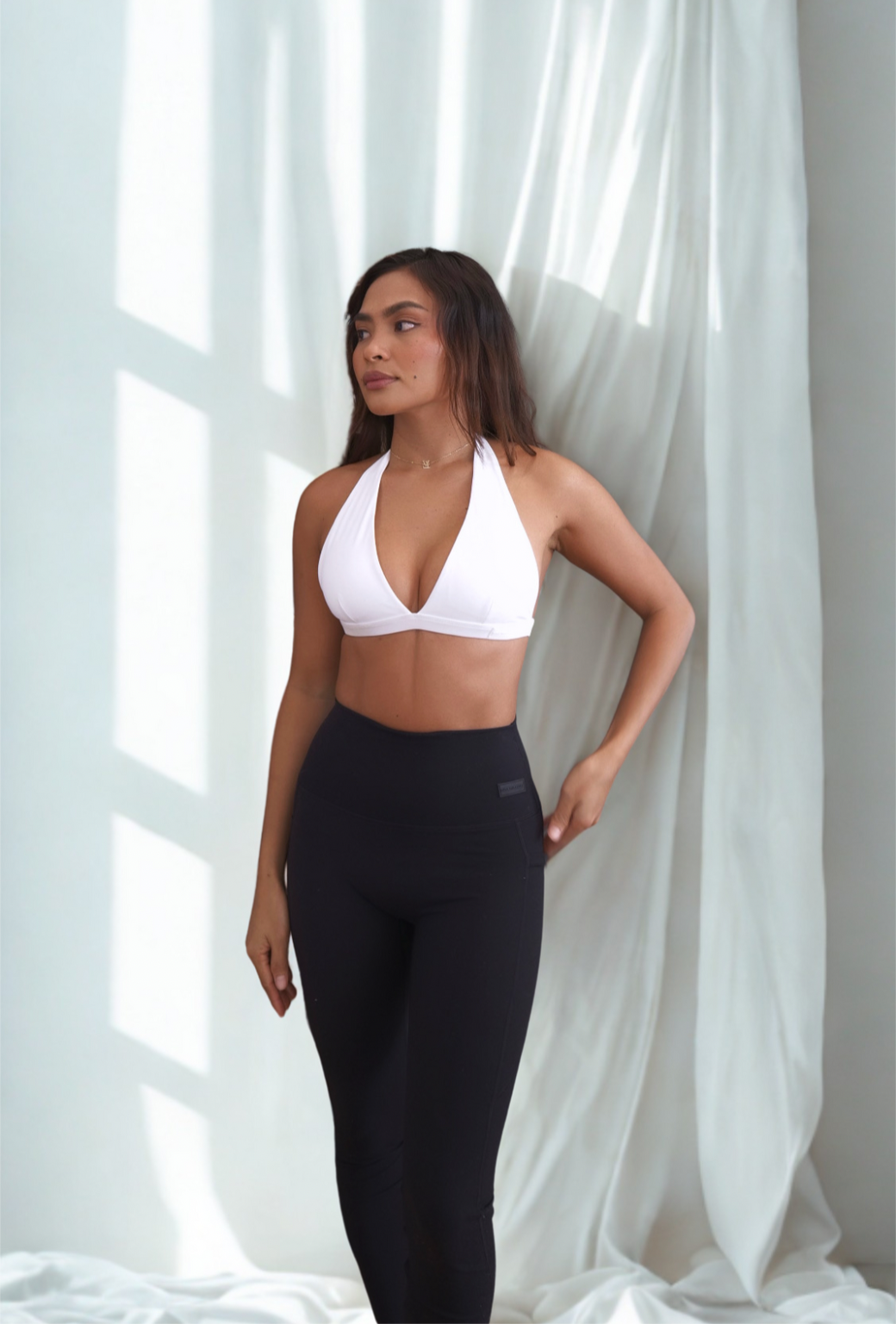 Mila Matt Side Pocket Legging - Black