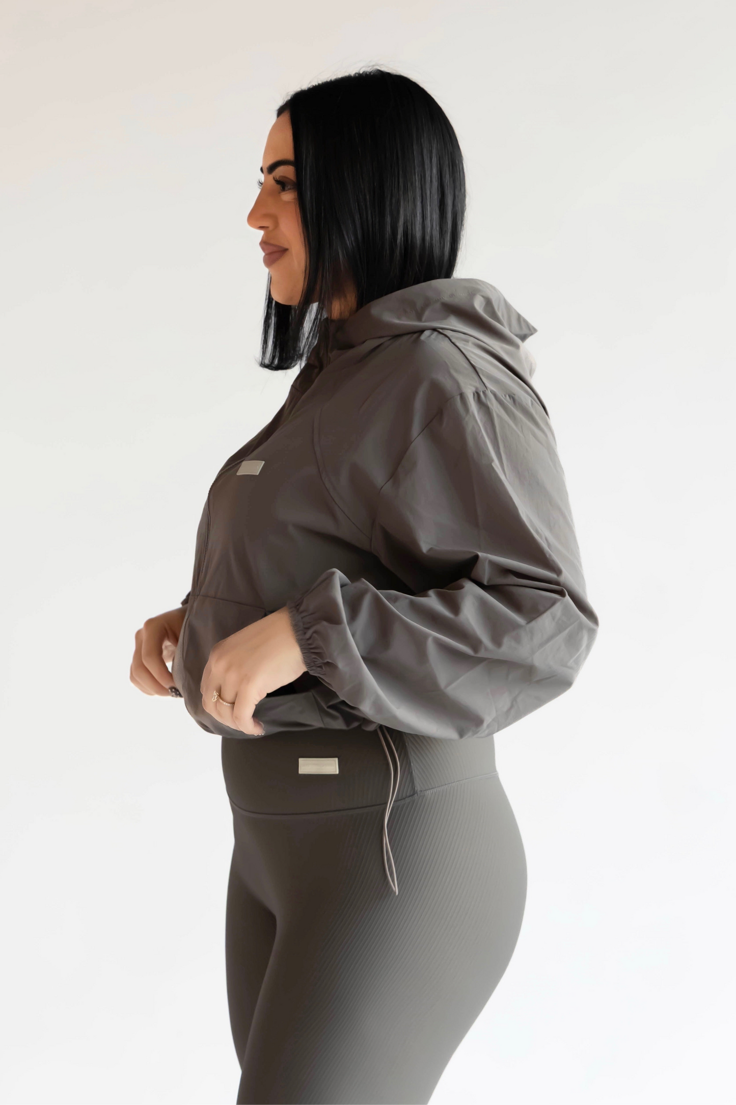 Celine Off-Duty Parachute Jacket -Mocha
