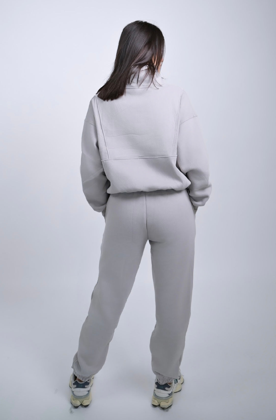 Yesmine Fleece Jogger - Slate Grey