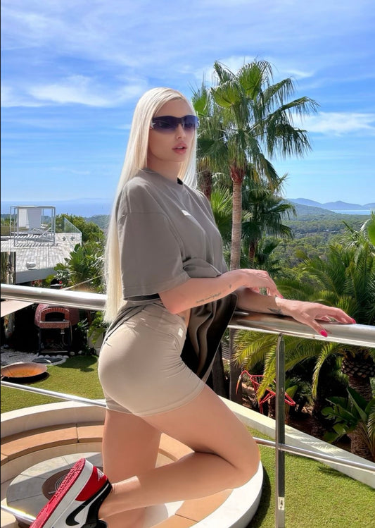 LANA XO TEE - Army Green