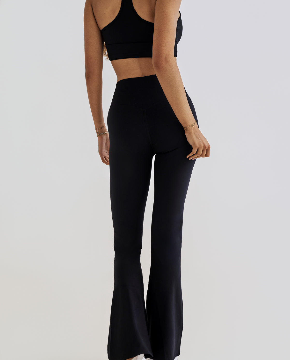 Dakota High Waisted Flare- Black