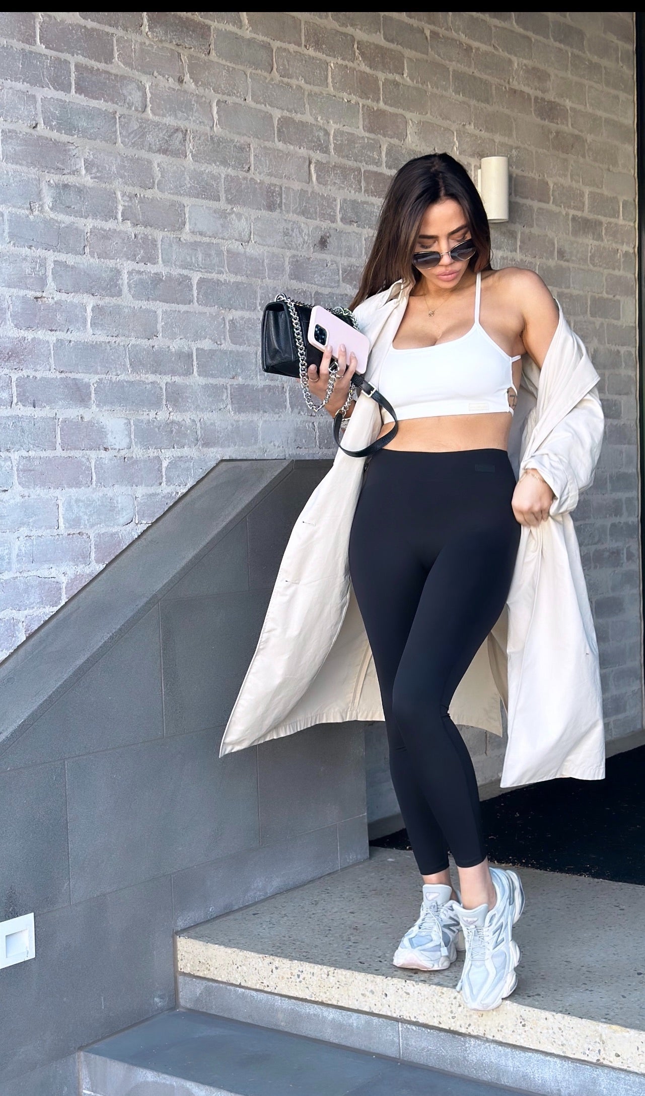 Ciara Smooth Leggings - Black