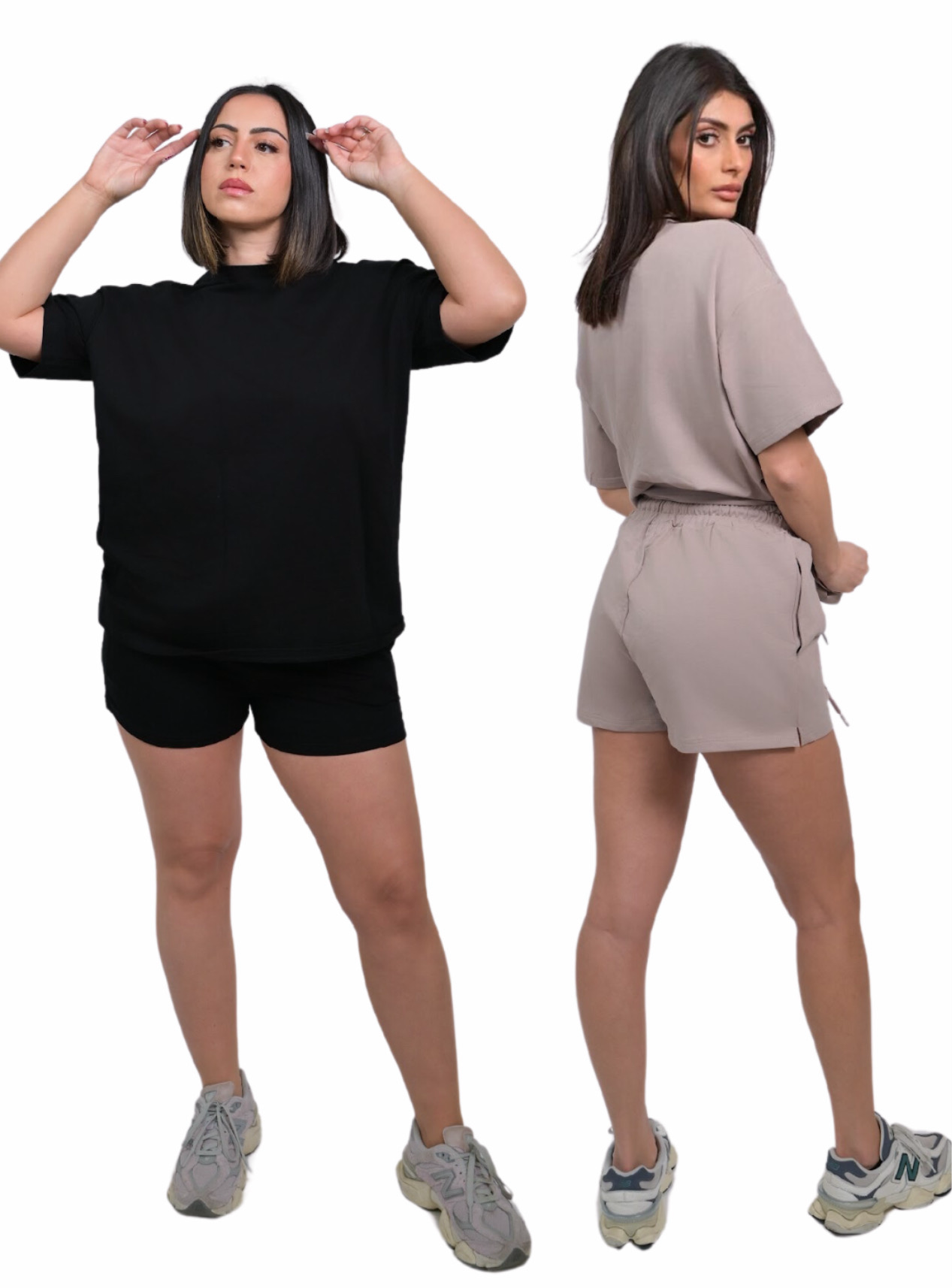 Naya Oversized Lounge Tee - Mocha