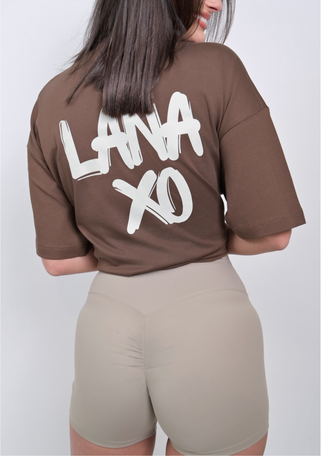 LANA XO TEE - Mocha
