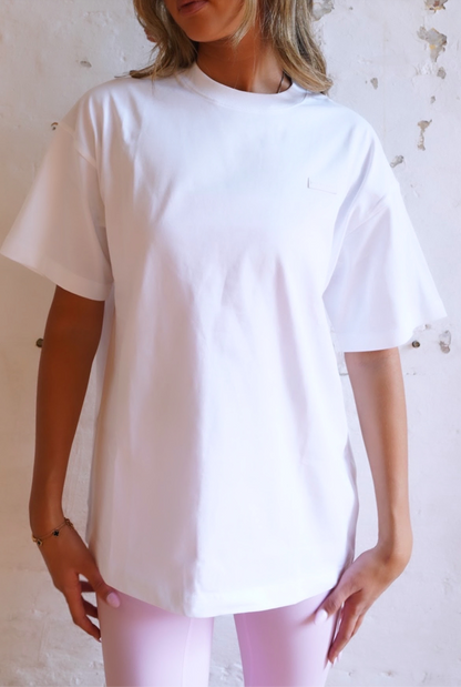 The Gabriel Oversized Tee - White