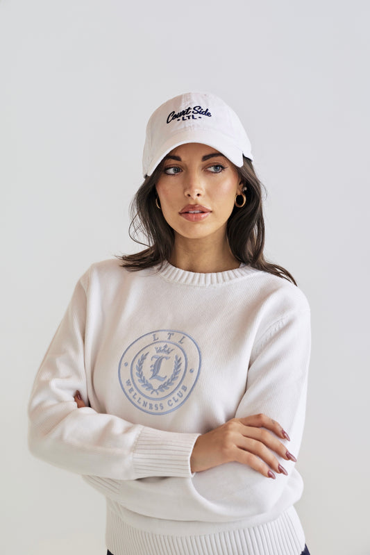 Blair Round Neck Knit - Winter White