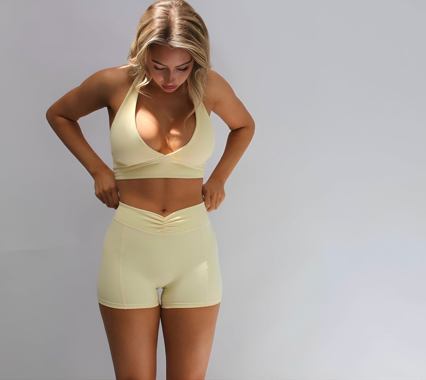 Layla Front Scrunch Short