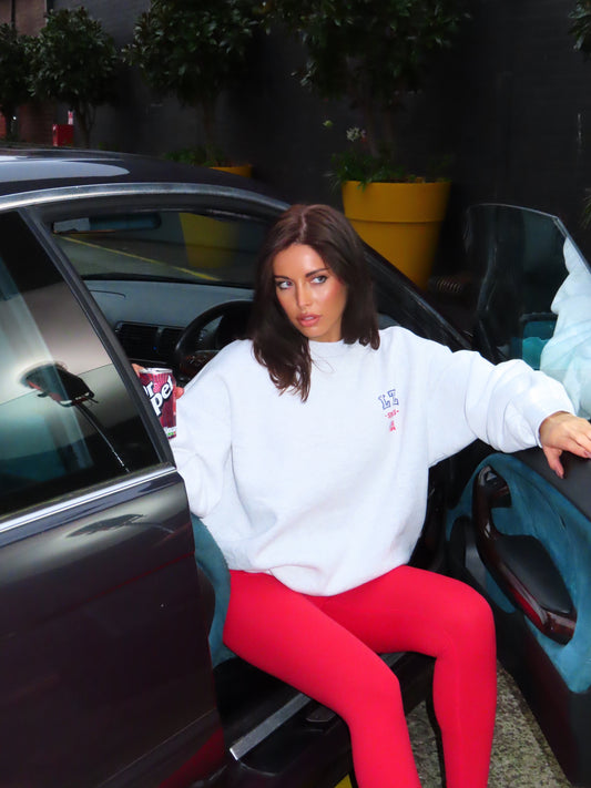 Alana Aths Crew Neck - Marle Grey