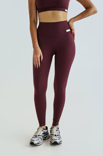 Dakota High Waisted Legging  - Dark Berry