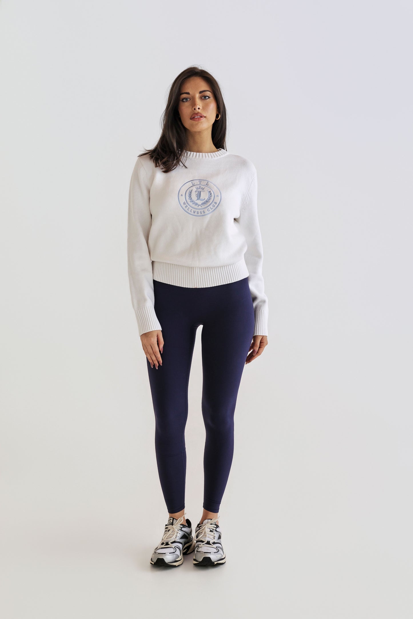 Blair Round Neck Knit - Winter White
