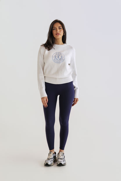 Blair Round Neck Knit - Winter White