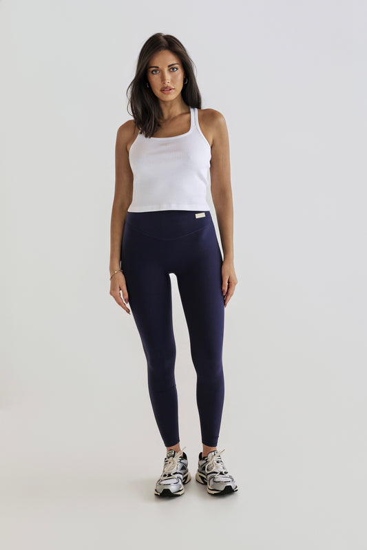 Maya Matt Legging - Navy