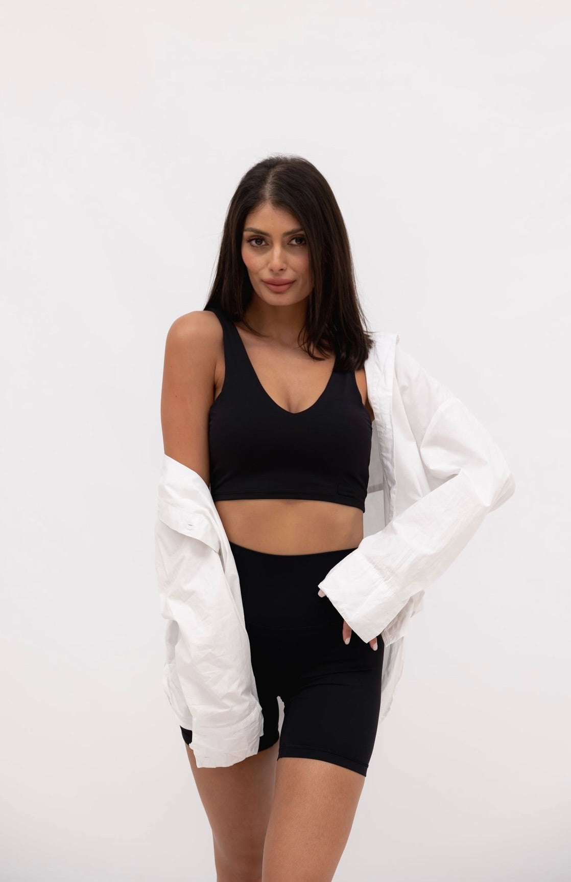 Gia Active Bike Short Midi - Black