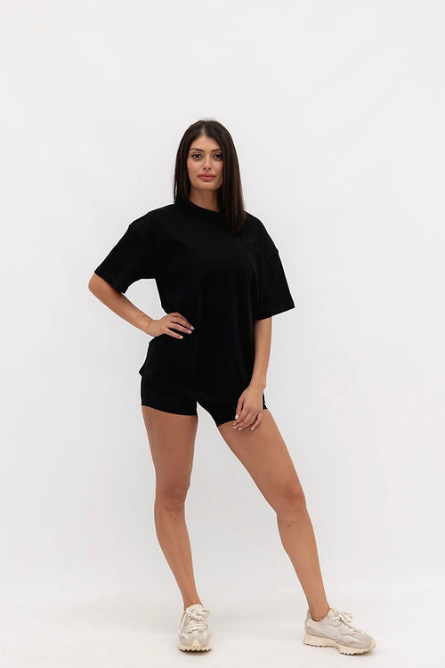 The Gabriel Oversized Tee - Black