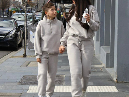 Yesmine Fleece Jogger - Slate Grey