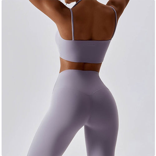 Zara Smooth Crop Top - Pastel Lilac