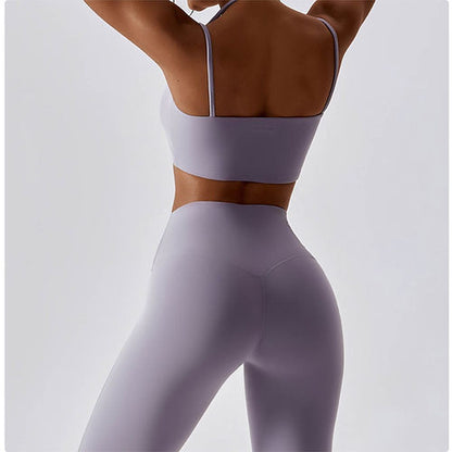 Zara Smooth Leggings - Pastel Lilac