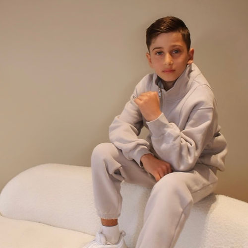 Yazi Fleece Half Zip Jumper - Slate Grey