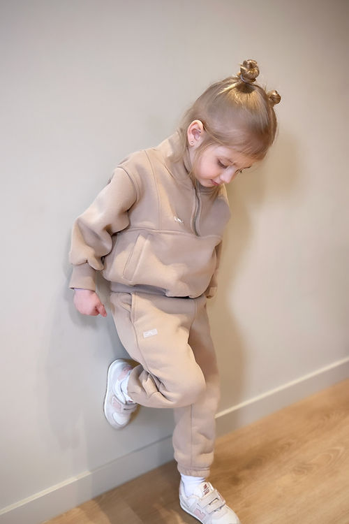Yazi Fleece Jogger - Cool Beige